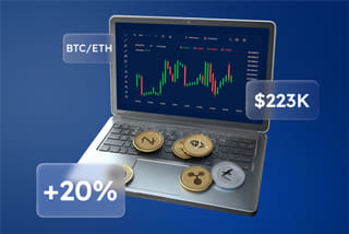 Technology visualization of AI-powered automated trading system featured on Delwick Gainstead